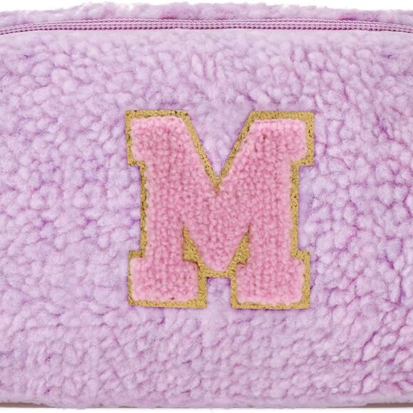 Lavender Wool Fanny Pack Crossbody Bag for Girls, Adjustable Strap, Trendy Gift - Picture 1 of 7